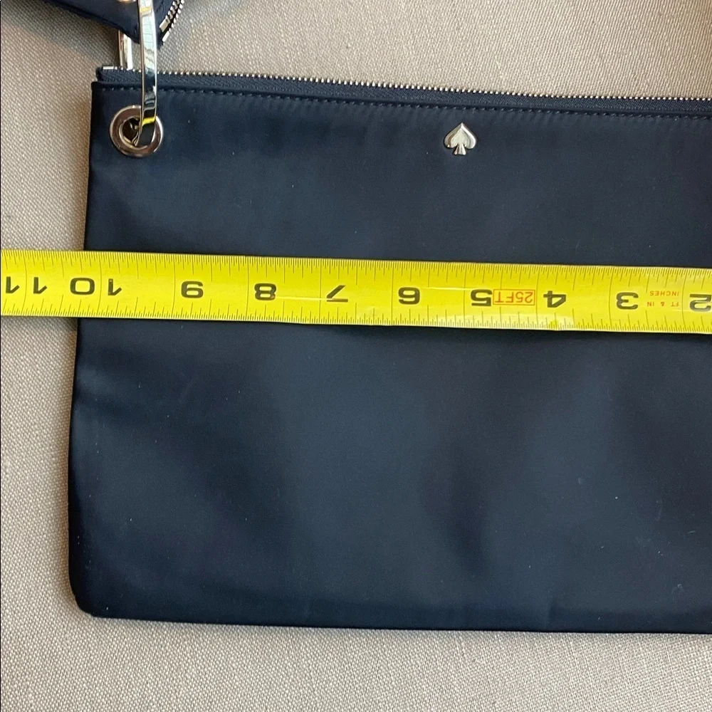 Kate Spade Black Pouch Wristlet Set with Gold Accents